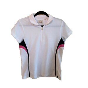 EP Pro women's golf shirt. White Sz.M